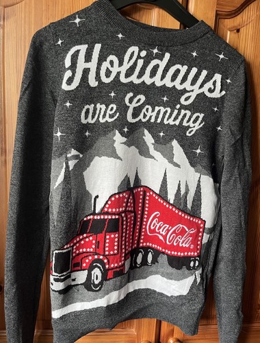 T-Shirt Uomo Coca Cola 'Le Feste Stanno Arrivando' – Maglietta Ufficiale
