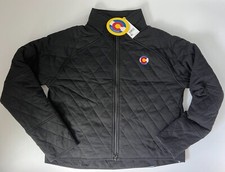 Colorado Women's Aglo Quilted Full Zip Jacket Black Size M L