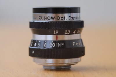 13mm Cine ZUNOW F1.9 | Zunow Lens D-mount eBay Japan From Vintage