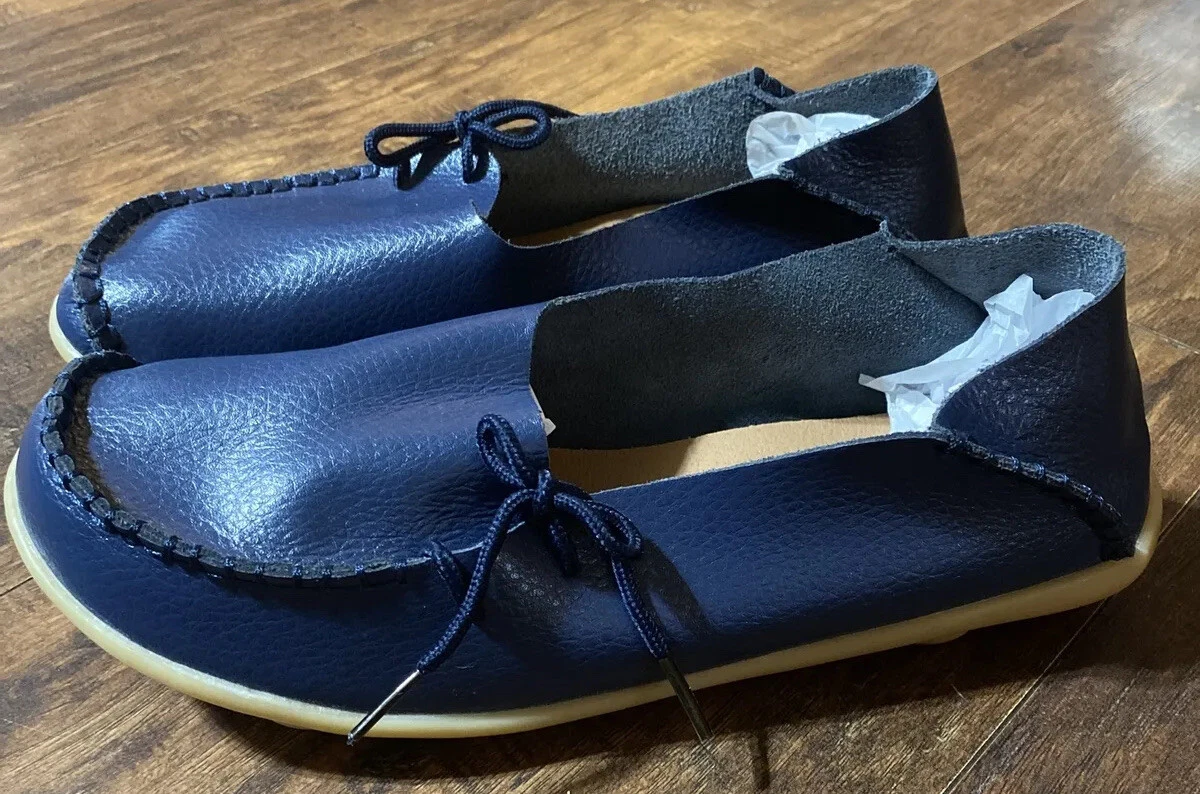 Navy blue womens shoes size sale 10