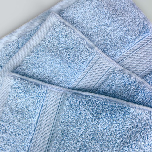 Egyptian Cotton Luxury Solid Ultra Soft Washcloth Hand Bath Bathroom Towel Set - Picture 112 of 371