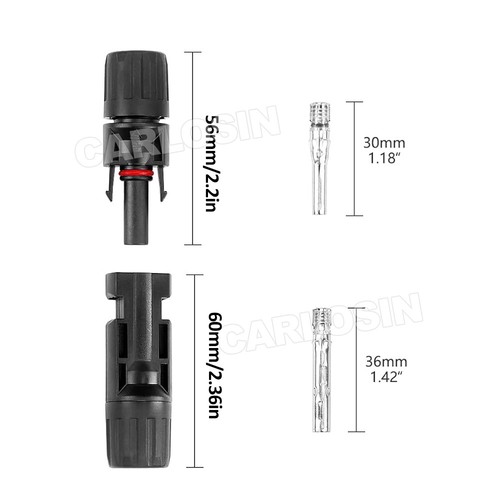 5~20PCS Connectors For IP67 Solar Panel 30A Line Plug Socket Male & Female - Picture 6 of 9