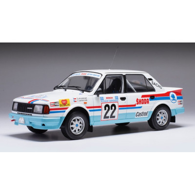 SKODA 130 LR N.22 RALLY ACROPOLIS 1986 KVAIZAR/JANECEK 1:18 Ixo Model