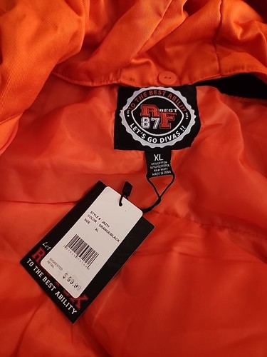 Red Fox Boys Orange And Black Jacket - Picture 6 of 6