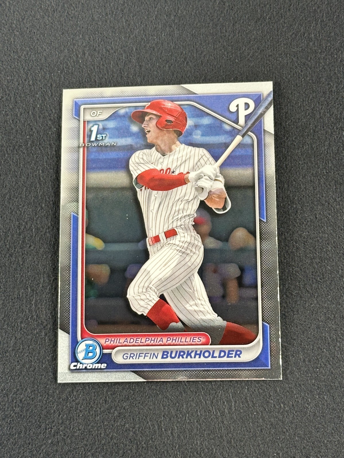 2024 Bowman Draft GRIFFIN BURKHOLDER 1st Bowman Chrome #BDC-60 Phillies