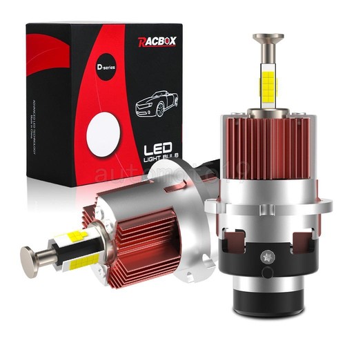 D2S D2R LED Headlight Bulb Replace HID Xenon Conversion Kit Super White 50000LM