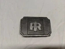 Vintage Hit Line Ingersoll Rand Belt Buckle Industrial Tools Advertising