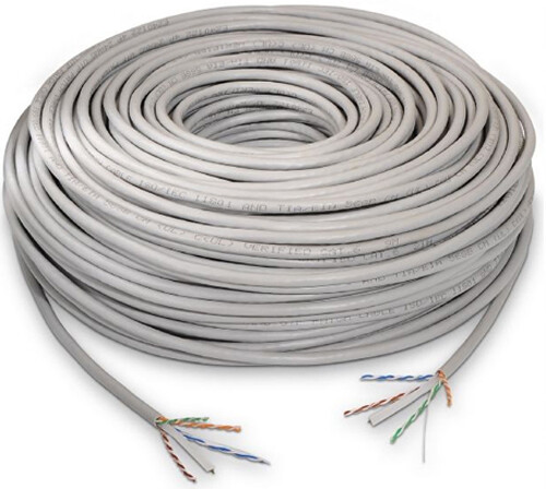 cat6 30m Red Cable Bobina Ethernet 30 metros RJ45 Gigabit 1000 mbps - Imagen 2 de 4