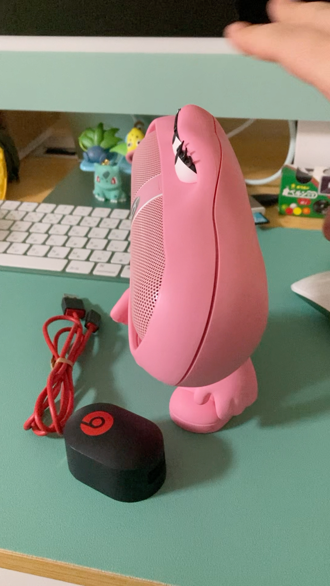 🎦Authentic Beats Pill 2.0 Bluetooth Speaker Dude Stand Pink 🎦Authentic Beats Pill 2.0 Bluetooth Speaker Dude Stand Pink