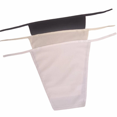 3 Pack Clip-on Mock Camisole Bra Insert Overlay Modesty Panel V-neck Fit Cami