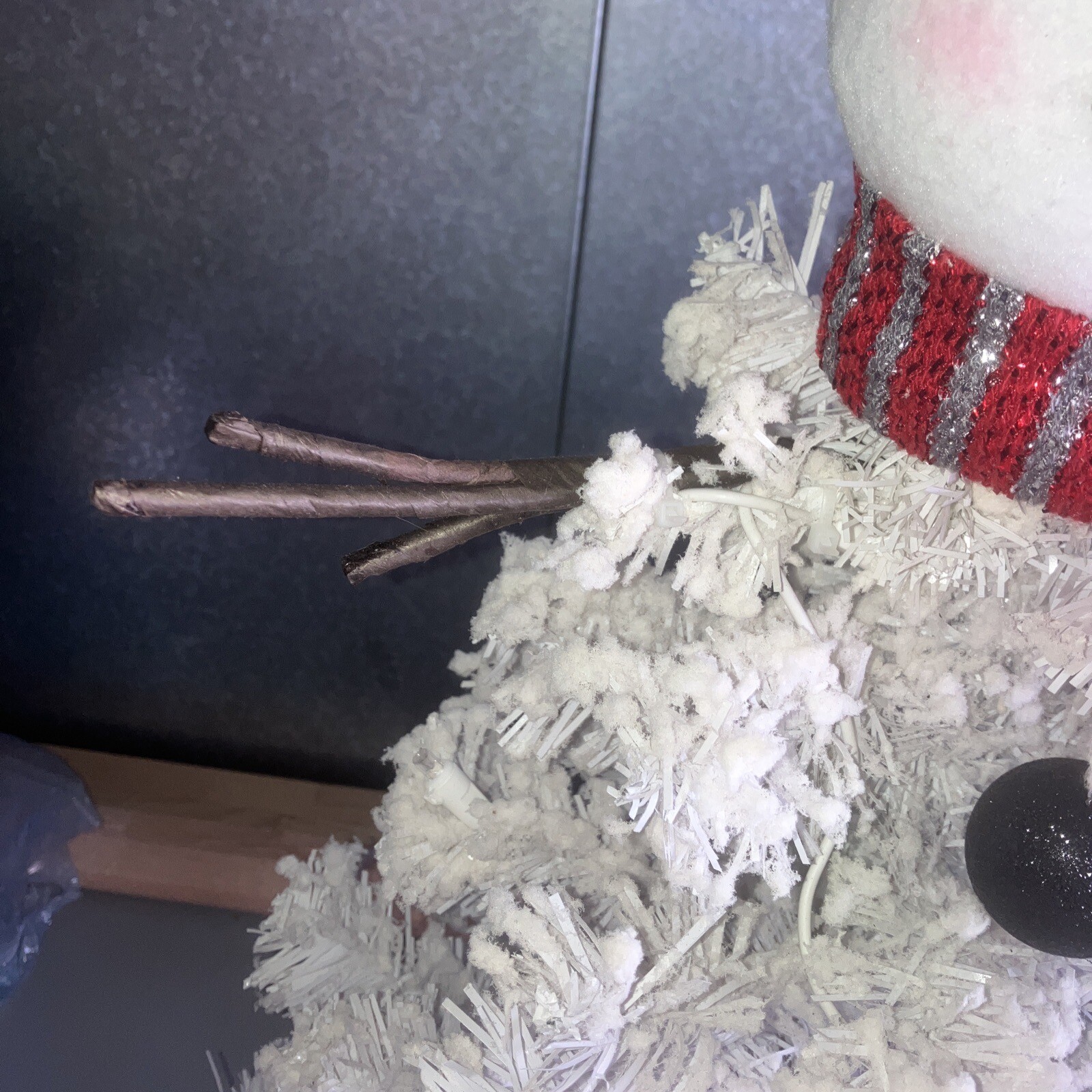 Snowman Christmas Tree Lights Up 25 Inches Tall eBay