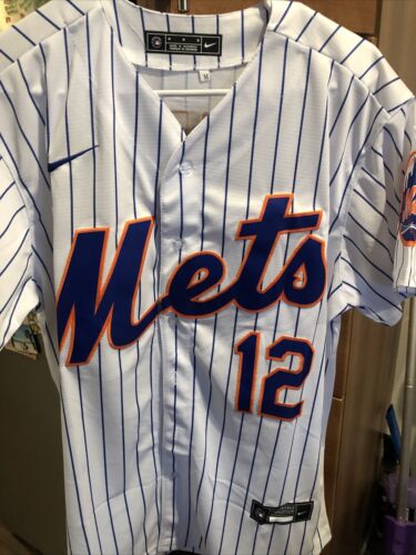 Brand New Pinstripe Francisco Lindor New York Mets Jersey