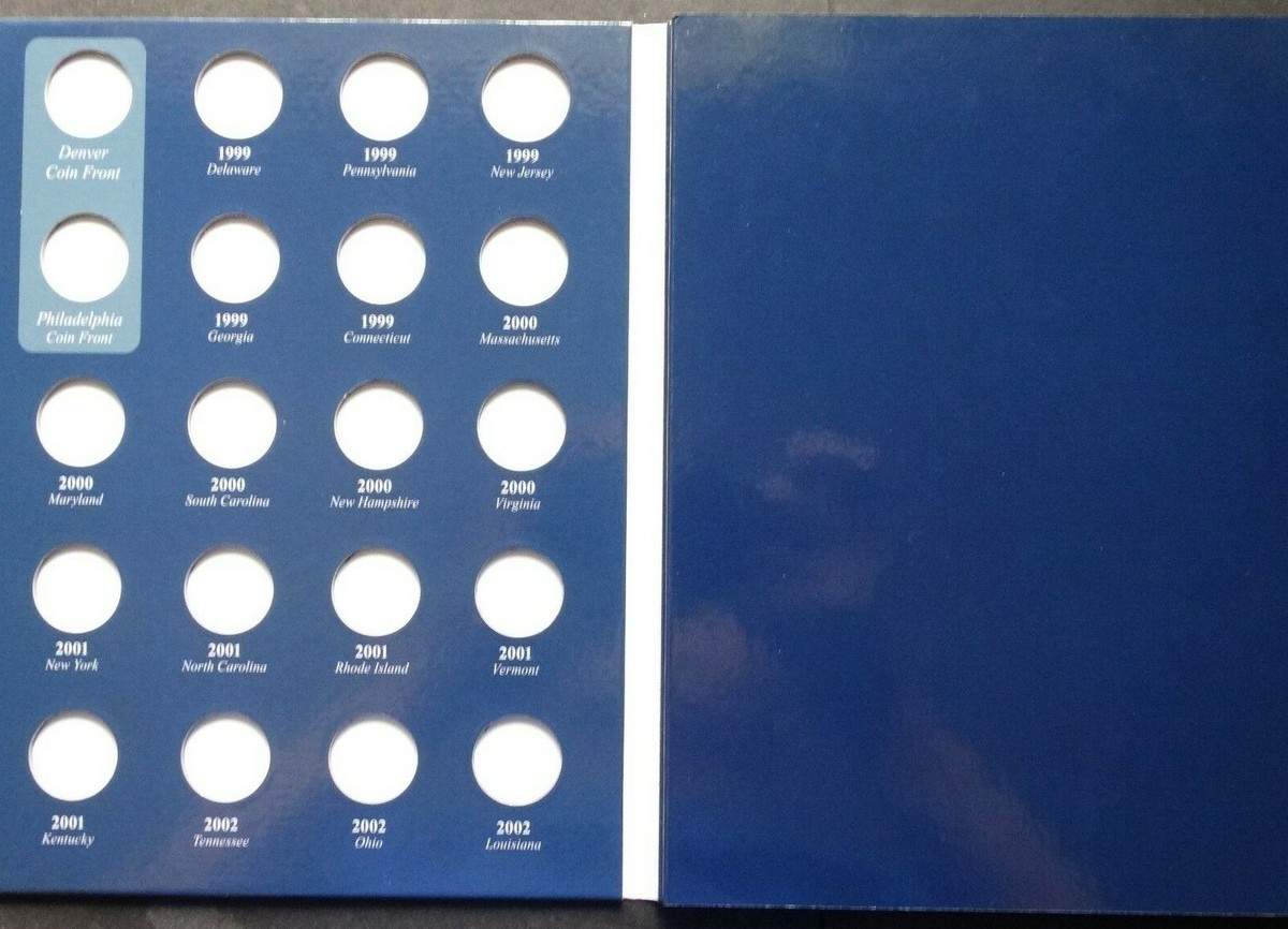 Warman's State Quarters Quarter Coin 1999-2009 Folder Album