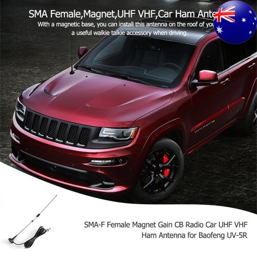 Car UHF VHF Ham Antenna Accessory for Baofeng UV-5R UV-82 Walkie Talkie