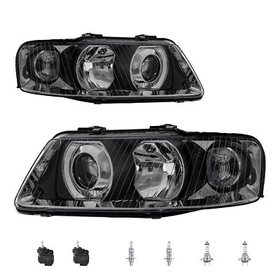 Halogen Scheinwerfer Set für Audi A3 (8L) 09/00-05/03 H7/H1 inkl. Motor