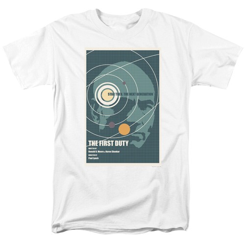 Camiseta o camiseta sin mangas Star Trek TNG "Ep 519 The First Duty" - hasta 6X - Imagen 8 de 9