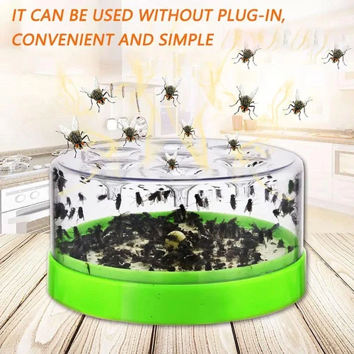 Fly Killer For Restaurant Home Indoor Outdoor Automatic Catching Fly Trap 4R6E - Picture 8 of 12