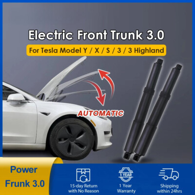 Electric front door retrofit automatic lift closer for Tesla Model Y 3 X S