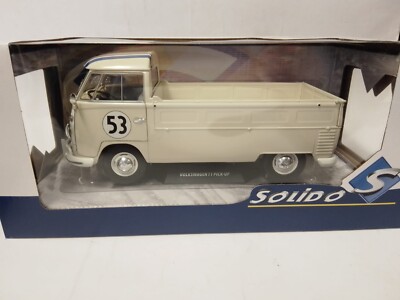 MINIATURE CAMION AUTO 1:18 solido Volkswagen T1 Pick Up Porsche Service
