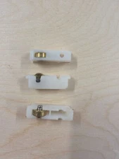 Vinyl Sliding  Window, Roller with Single Brass wheels  / sold by the each  B