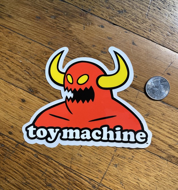 TOY MACHINE STICKER Monster eBay