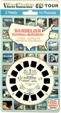 Bandelier National Monument Taos Santa Fe New Mexico 3d View-Master 2 Reel Set