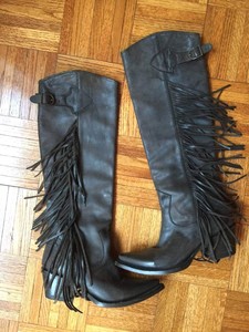 ash fringe boots