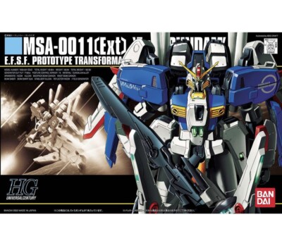 New Gundam Model Kit Plastic 1/144 HG MSA-0011 EX-S GUNDAM BANDAI JAPAN