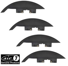 Air7 Click fins 1" for inflatable SUP river surf paddleboard rainbow flex 4pcs