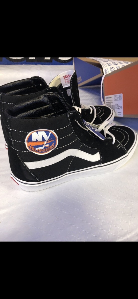 New York Islanders Vans SK8 Hi 10.5 RARE LIMITED New York Islanders Shoes VANS Sk8 Hi RARE LIMITED EDITION  main image 3