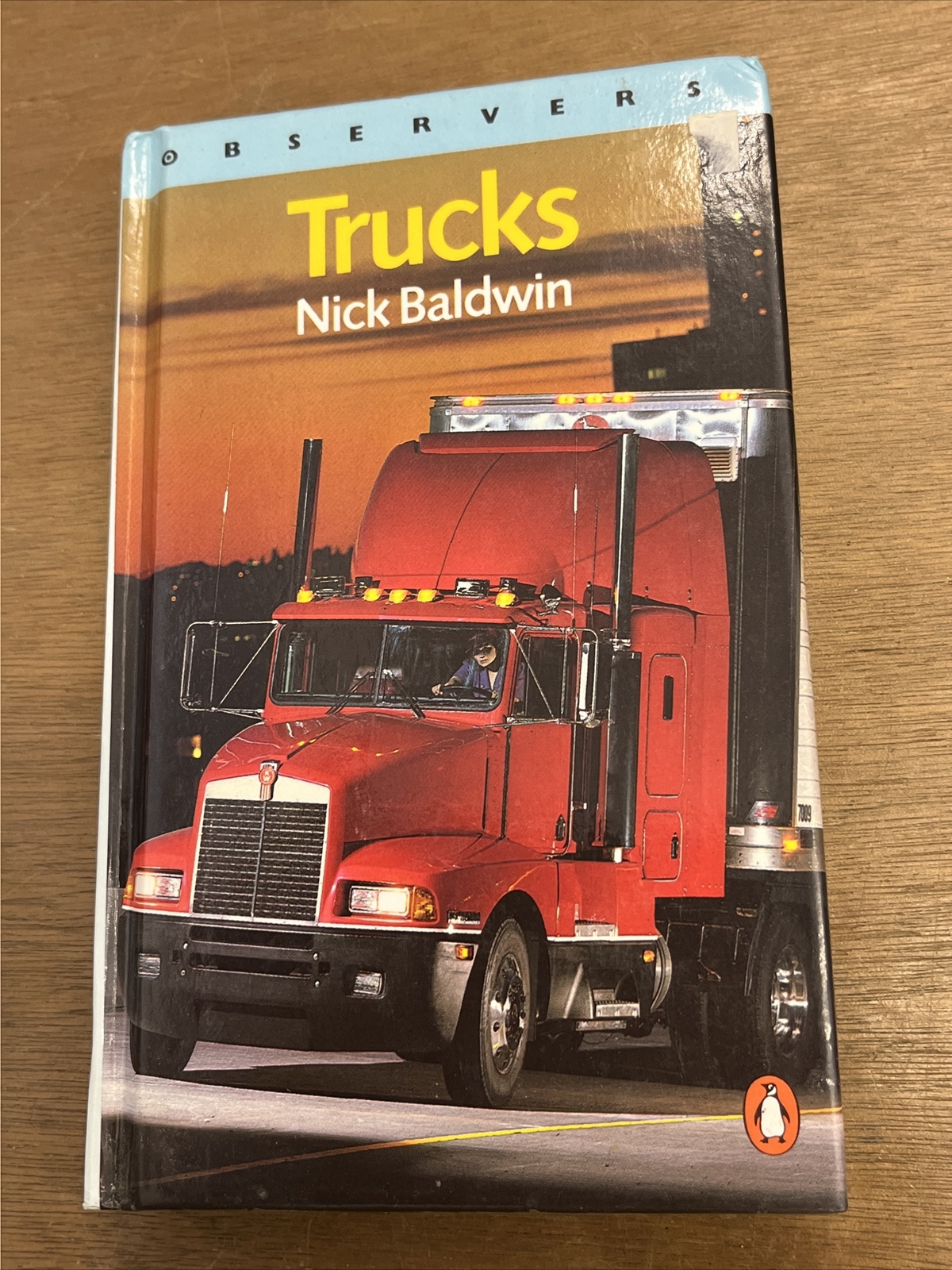 Observers Book of Trucks - Nick Baldwin - Hardback   1993