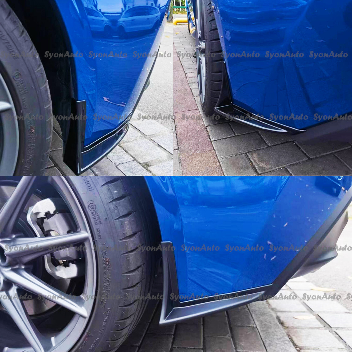 FITS 2022-2024 TOYOTA GR86 SUBARU BRZ VORTEX REAR BUMPER SIDE