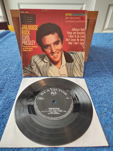 Elvis Presley  -- JAILHOUSE ROCK  EPA - 4114 ISRAEL PRESSING