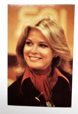 Candice Bergen Celebrity Personality 1979 Photo Postcard Unused