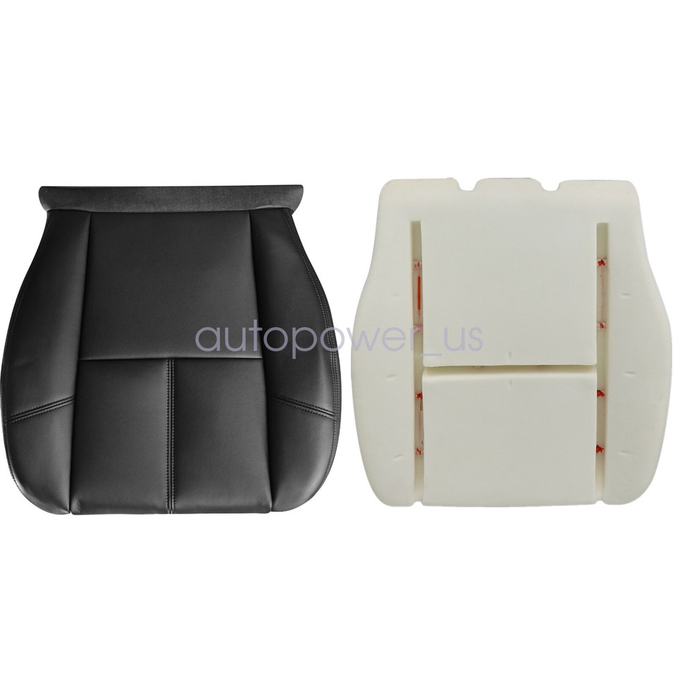 NLQR Driver and Passenger Side Bottom Seat Covers & Foam Cushion