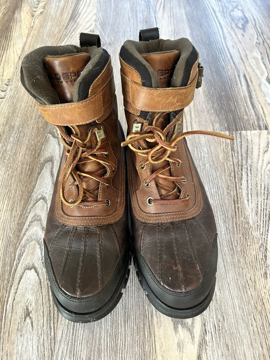 Polo Ralph Lauren Brown Duck Boots Mens Size 13