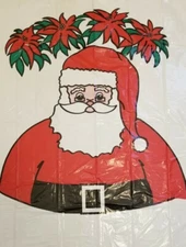 Sun Hill Santa Flower Jumbo Christmas Toy Bag Plastic Vintage 1990 Canada