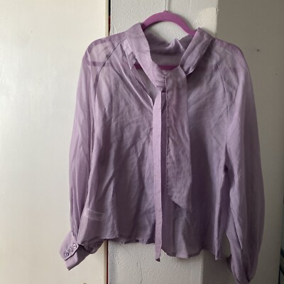 Prologue Lilic Blouse with Back Tie M