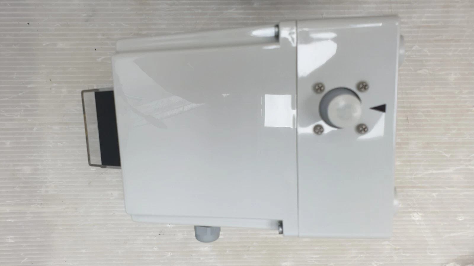 Side of the CGKA 2 enclosure with cable gland