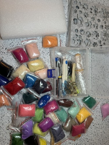 Wool Felting Kit Craft Hobby New Set Multicolor - Picture 4 of 5