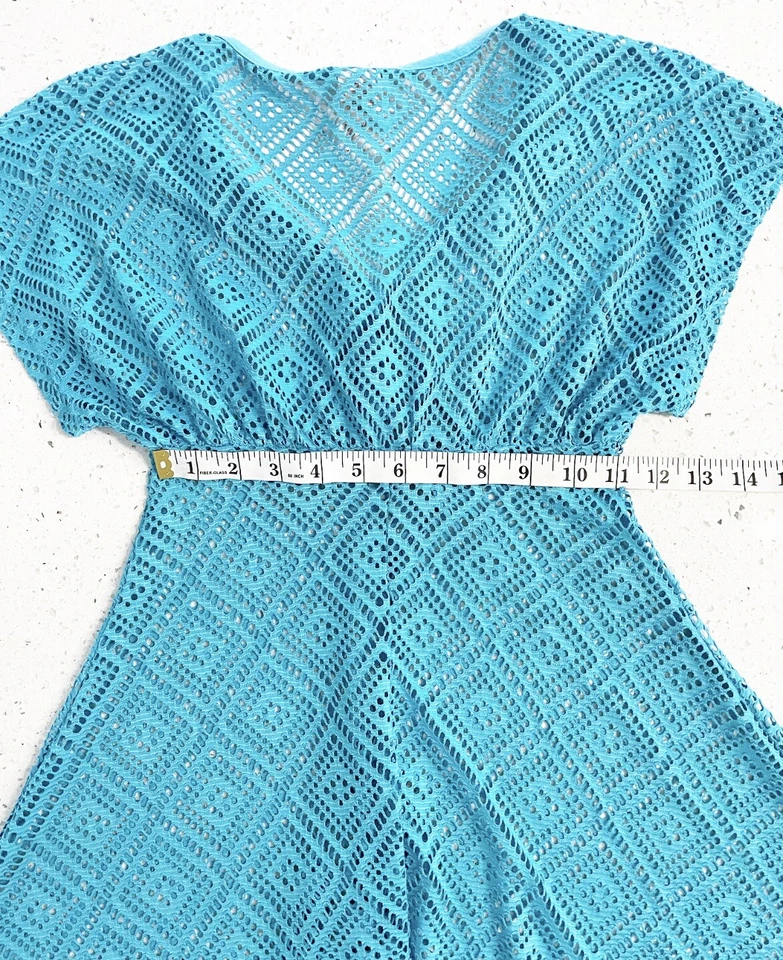 Traje de baño con cordones OP Ocean Pacific Beach para mujer S azul Foto 4 de 4