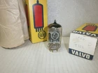 E55L (8233) Valvo-Mullard-black plate-triple mica-gold pin-NOS-El.Rőhre