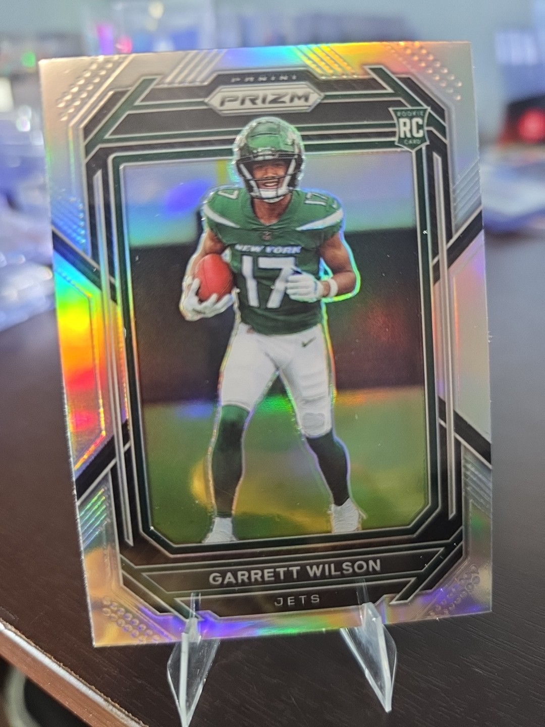 2022 Panini Prizm - Rookies Garrett Wilson #309 Silver Prizm (RC)