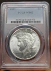 1927 Peace Dollar NGC MS62
