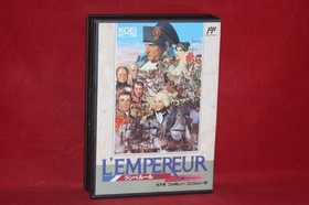 L'Empereur Lempereur (Nintendo Famicom) Authentic Game Cartridge, CIB Complete