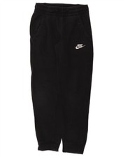 Nike Jungen Trainingshose Jogginghose 8-9 Jahre Small Schwarz Baumwolle UJ15