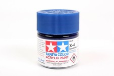 TAM81004 Tamiya Acrylic X-4 Gloss Blue 23ml