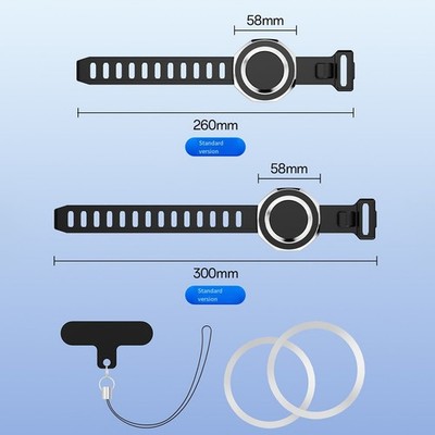 Für den aktiven Gebrauch Armband Handyhalter mit magnetischer 360 Grad drehbare