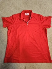 Chik Fil A Team Style Employee Shirt Red  Recycled Fabric Men's Size 2XL "SPOT"