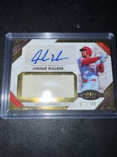 2025 Topps Tier One Jordan Walker Jumbo Relic Auto /199 Cardinals